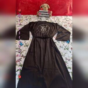 💎 Victoria's Secret Fashion Show '24 Glazed Satin Rhinestone Long Robe 💎